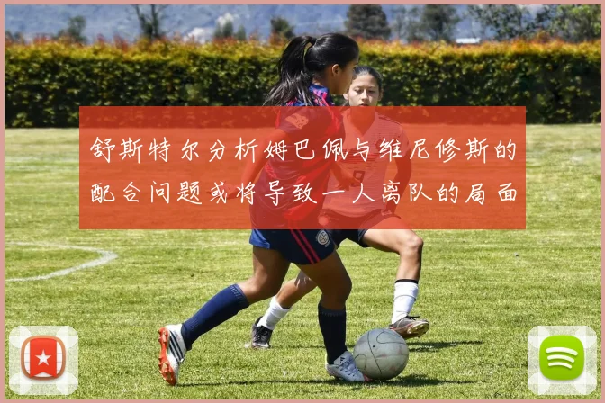 舒斯特尔分析姆巴佩与维尼修斯的配合问题或将导致一人离队的局面